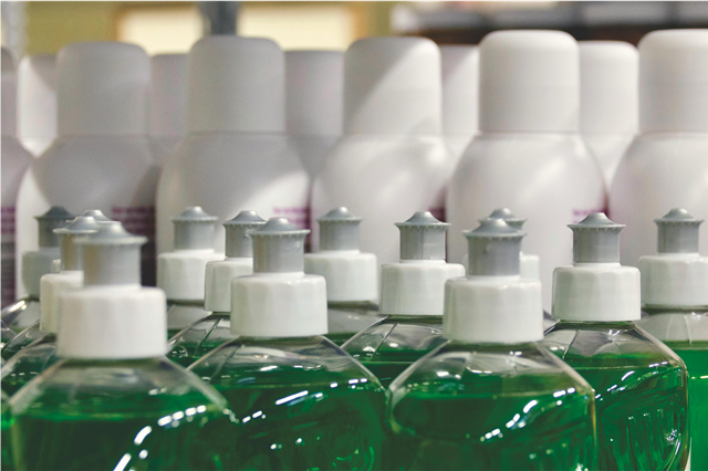 Can disinfectant products be used on electronic devices