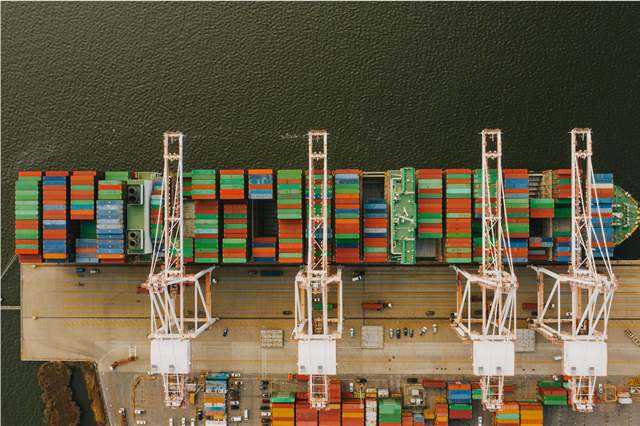 How are drones used for package delivery and logistics services?