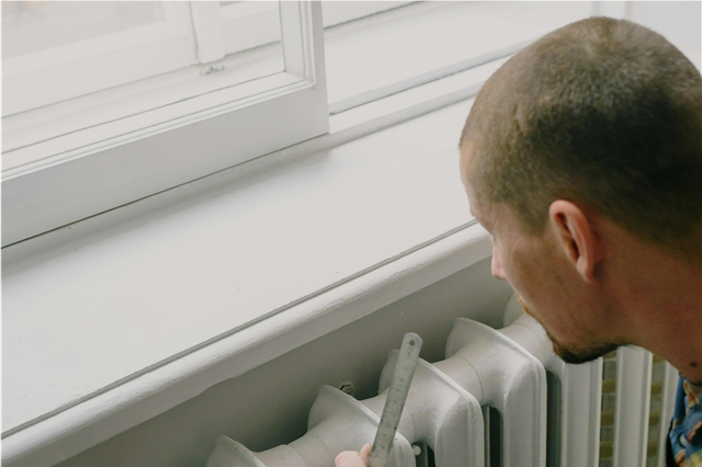 How is an HVAC system used for maintaining comfort in large buildings?