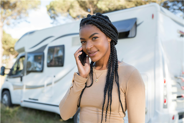 How is an RV used in providing shelter during emergency situations or natural disasters?