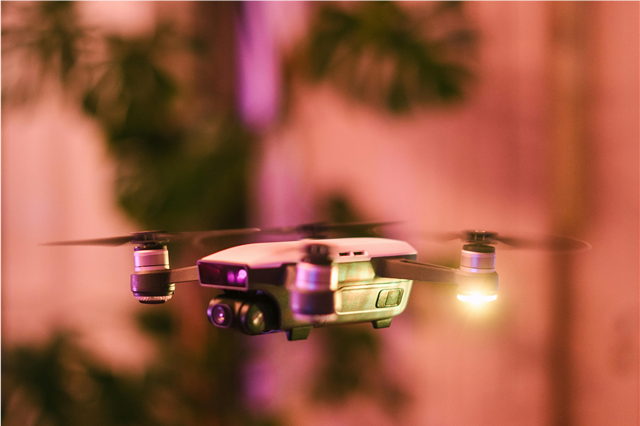 What are the applications of drones in industrial inspections of pipelines and power lines?