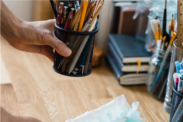 What are the applications of office shredders in document security?