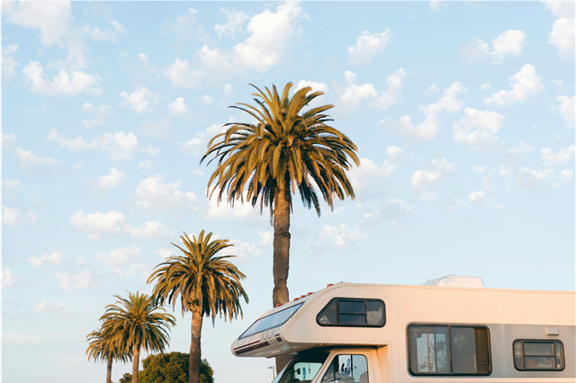 What are the benefits of using recreational vehicles for family camping trips?