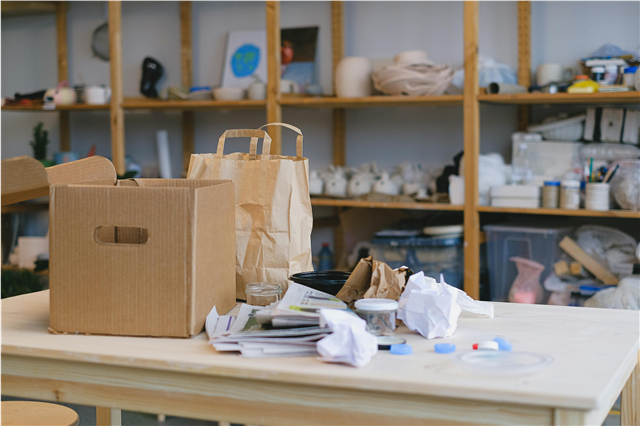 What are the uses of paper-based packaging in eco-friendly product lines?